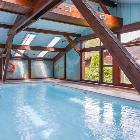 Appartement Chaleureux Les Houches 29 M² Piscine Partagee Bagian luar foto